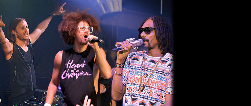 DAVID GUETTA / SNOOP DOGG / REDFOO / GOTHA CLUB 2013